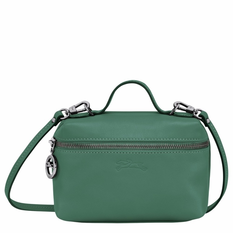 Olive Longchamp Le Pliage Xtra XS Vanity Women's Crossbody Bags
